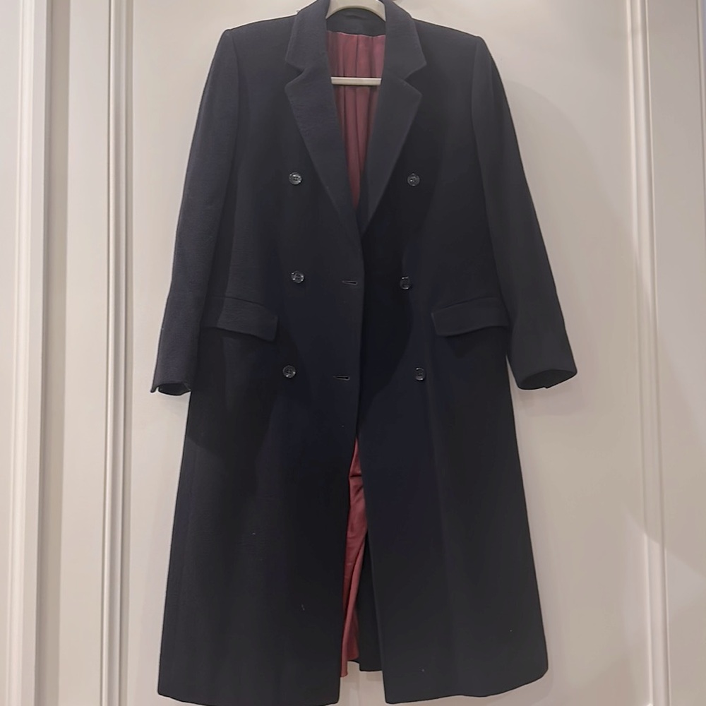 CASHMERE Navy Coat
